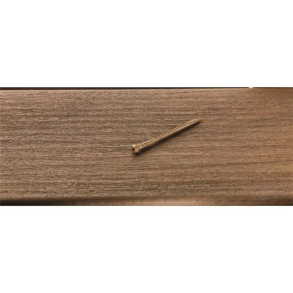Epoxy Carbon Steel Starborn Coated No.10 2.75 x Undercut Deck Head Composite Screws, Star in.