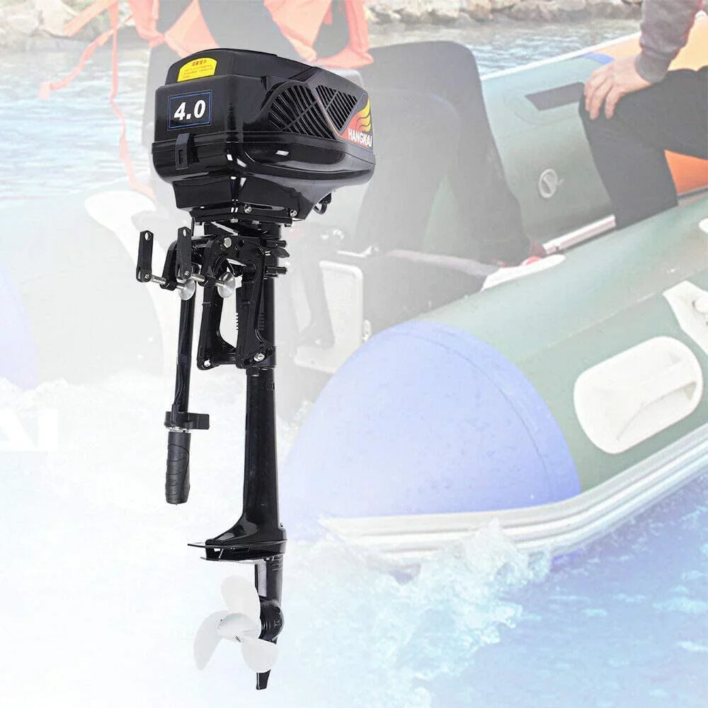 Motor Propeller Trolling Start Motor Motor, Trolley Electric Boat Electric Engine 4HP Brushless Outboard Driver Duty Outboard Heavy Marine 1000W Miumaeov Propeller