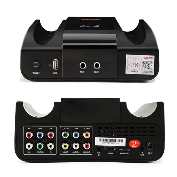 Song Platinum Recording Language Cello2 Display & Upgraded Aldult MVs Karaoke Lyrics with for Mic Kids Built-in Wireless Digital Mixed TV Songs Machine 23K+ 2023 2 Video
