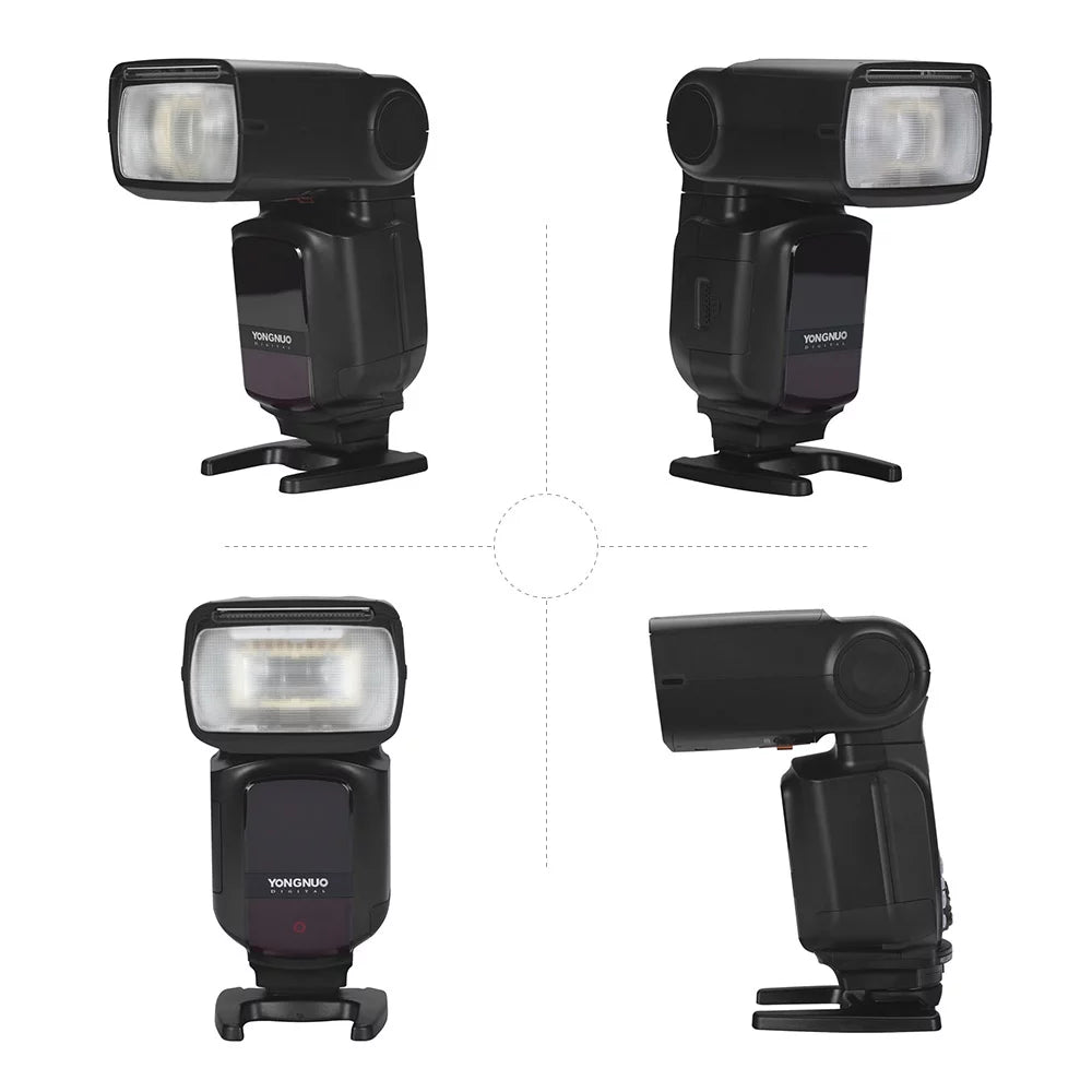 Wireless for LED Wireless System DSLR 5600K Compatible - YN968N YONGNUO Cameras, 1/8000s with HSS Nikon Built-in Speedlite II Flash with YN560 YN622N Light TTL