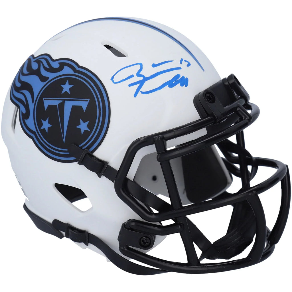 Riddell - Titans Helmet Alternate Certified Speed Tannehill Eclipse Mini Authentic Lunar Ryan Autographed Tennessee Fanatics