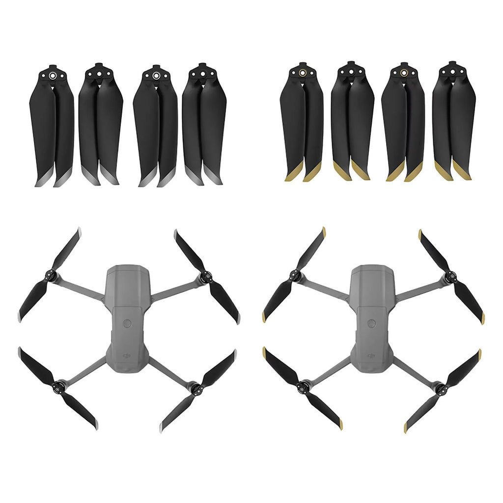 for Low Propeller Install MAVIC Drone AIR Disassemble Noise 2 Easy to 4pcs with Carevas Replacement