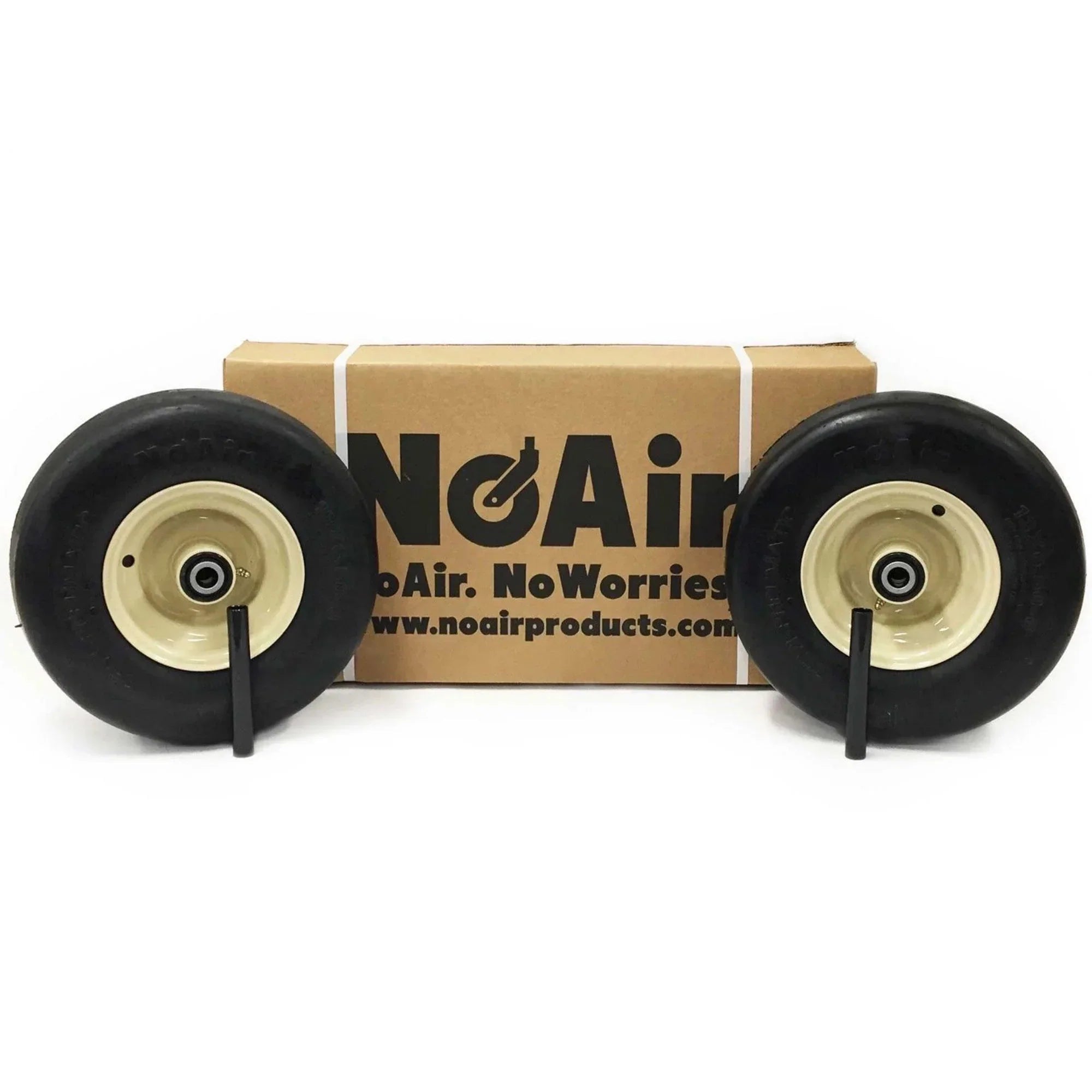 NoAir® 483865 300 With Assemblies (2) Grasshopper Free 13x6.50-6 Compatible Wheel Flat 400 200
