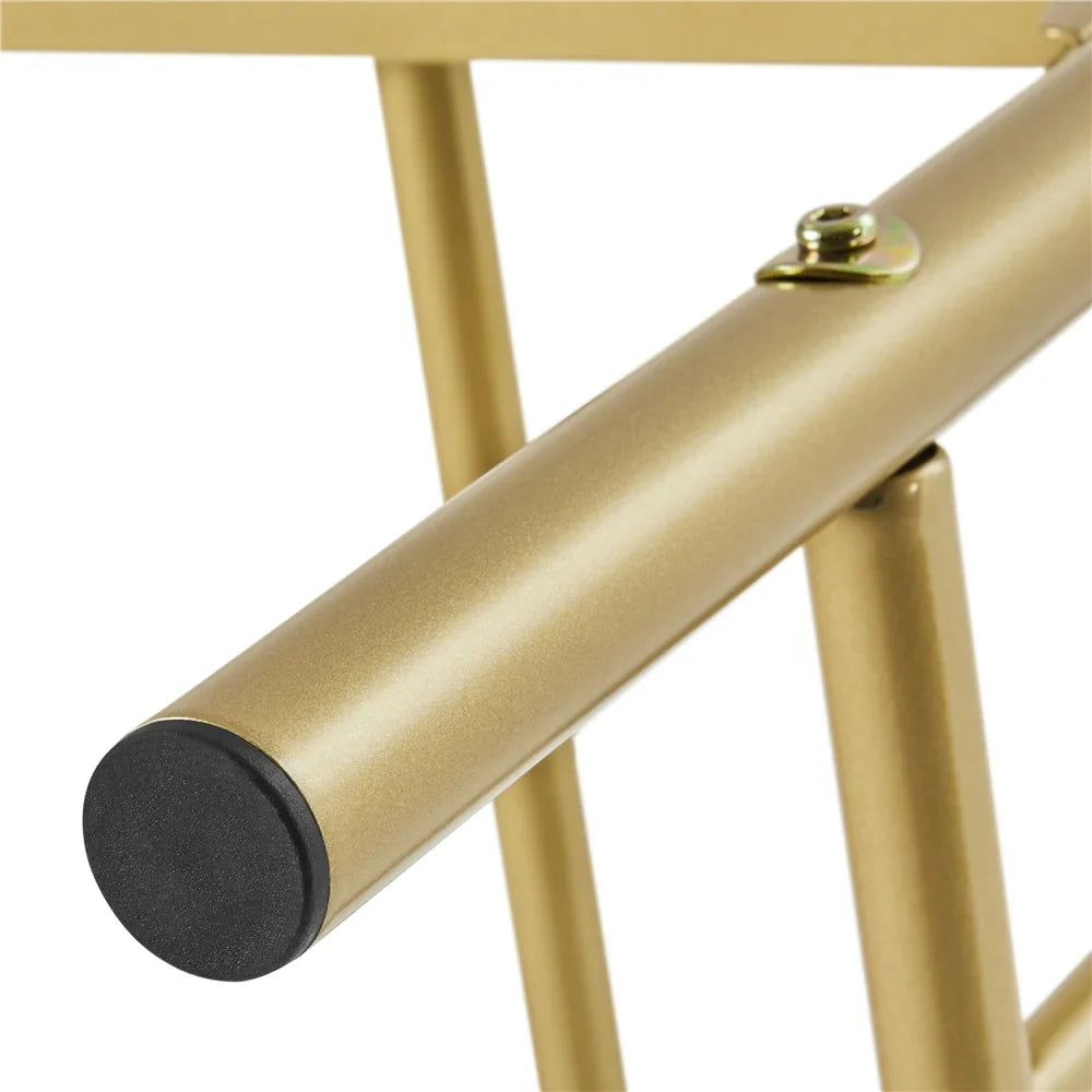 with Headboard Bed Gold Metal and Footboard,Full,Antique Easyfashion Platform Spindle Justin