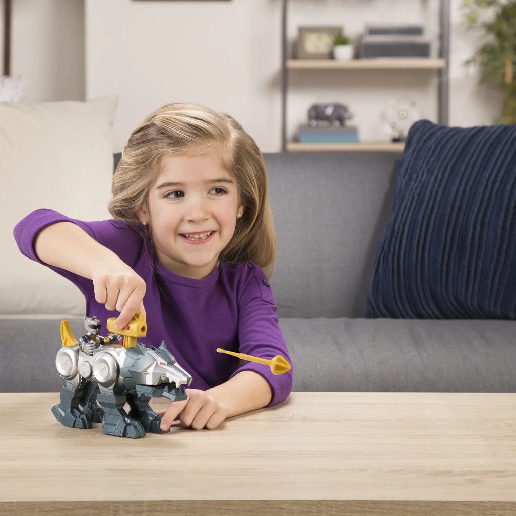Wolf Rangers Ranger Power Silver Playskool Heroes Zord 2-Pack and Figures