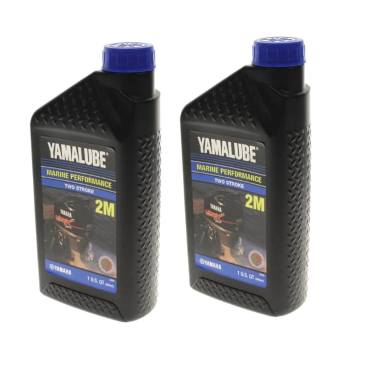 Oil, Yamalube Engine 2 OEM, Marine Yamaha 2-Stroke New LUB-2STRK-M1-12 Quarts,