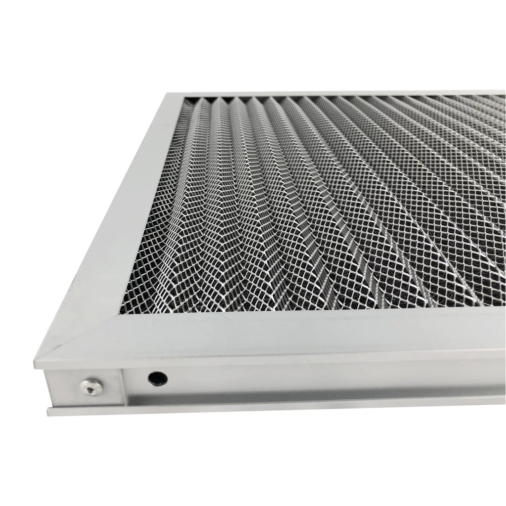 x x (14" 14" Furnace Metal AC 1"), Air HVAC Washable Air Central Electrostatic Filter Aluminum Filter, Filter Aulnay