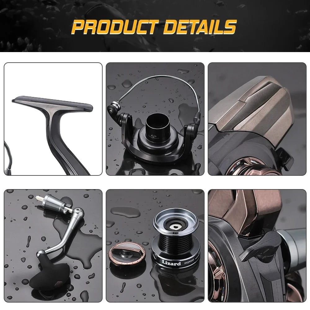 Fishing Series Rookin Siuke Series 3000-10000 13bb+1 Boat Reel,Sea lizard Reel Ball Ball Reel Reel BoatSea 3000-10000 3000-10000