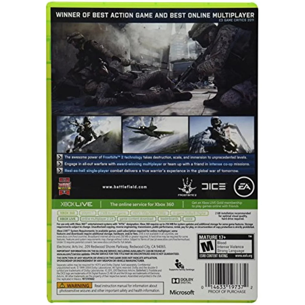 Battlefield 3 Xbox - 360