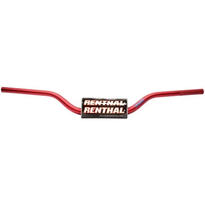 Carmichael SX-F Red FatBar 1 KTM Ricky 1/8" Bend 2007-2018 450 for Renthal