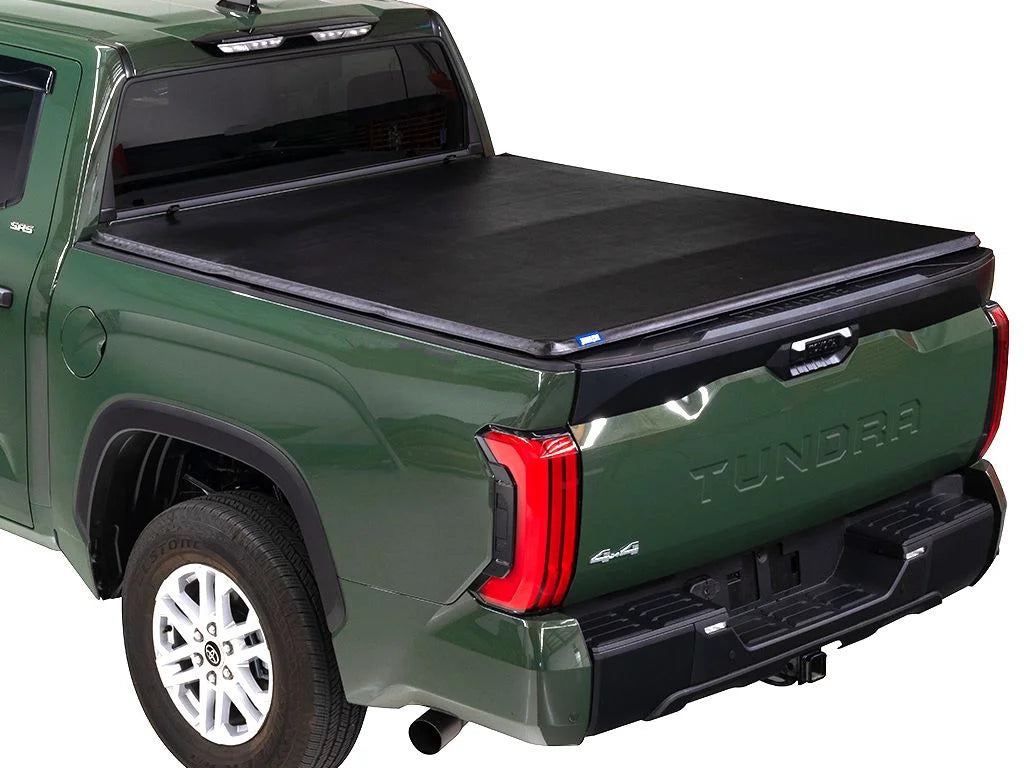 Bed Pro Soft - Folding RealTruck 42-511 Tacoma Toyota 5' | with Tonno Bed 2023 2016 Tonno (60.5") Compatible Cover | Tonneau 1" by Truck Fold,