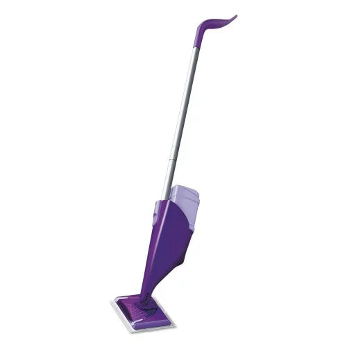 11 Aluminum/Plastic WetJet 46" Mop, x 5 Head, Cloth Handle White Purple/Silver Swiffer