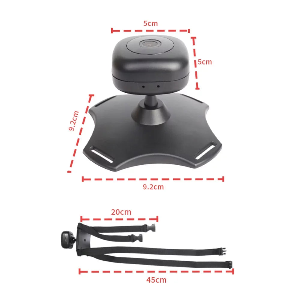 Seat, 360° Camera, Monitor Night Rear Monitor Car Wireless WiFi Facing Rotation for Vision, ammoon Baby
