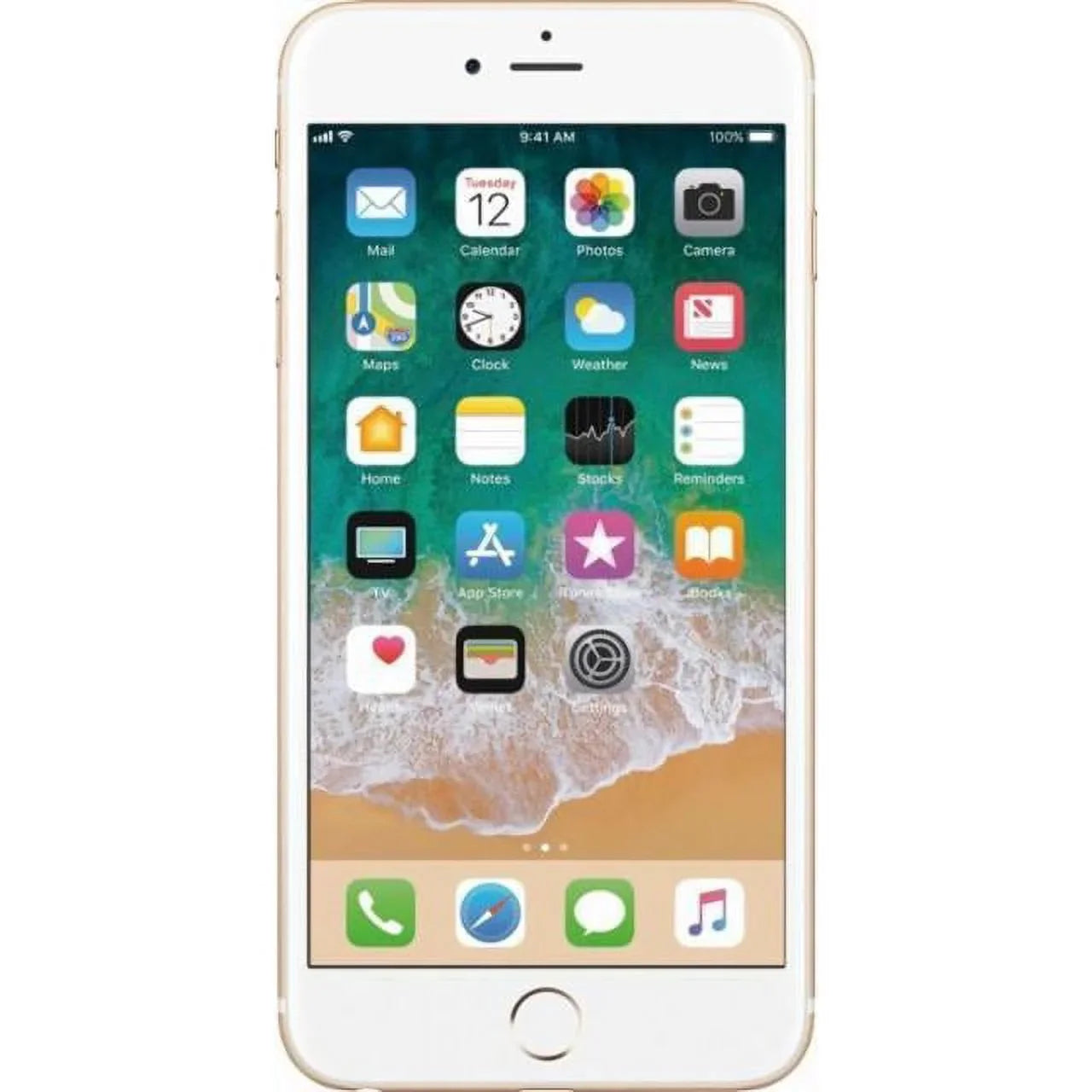 Pre-Owned New) Apple (Like - Plus iPhone 16GB Gold Unlocked - Carrier 6