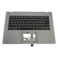 Gray Aspire Keyboard AV14-51 Upper 6B.KBMN7.030 Backlit Vero Acer w/ Case Palmrest