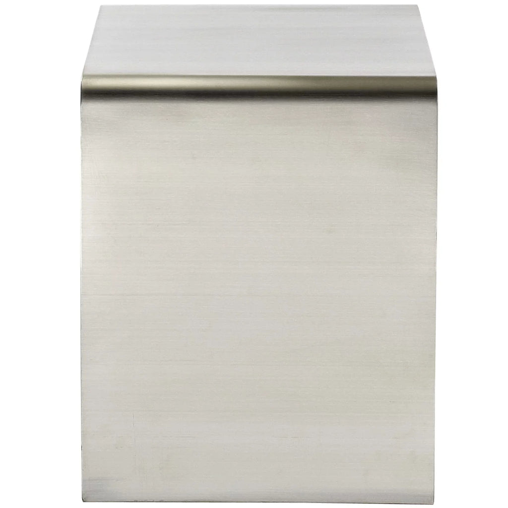 Rush Table Modway Nesting Silver in