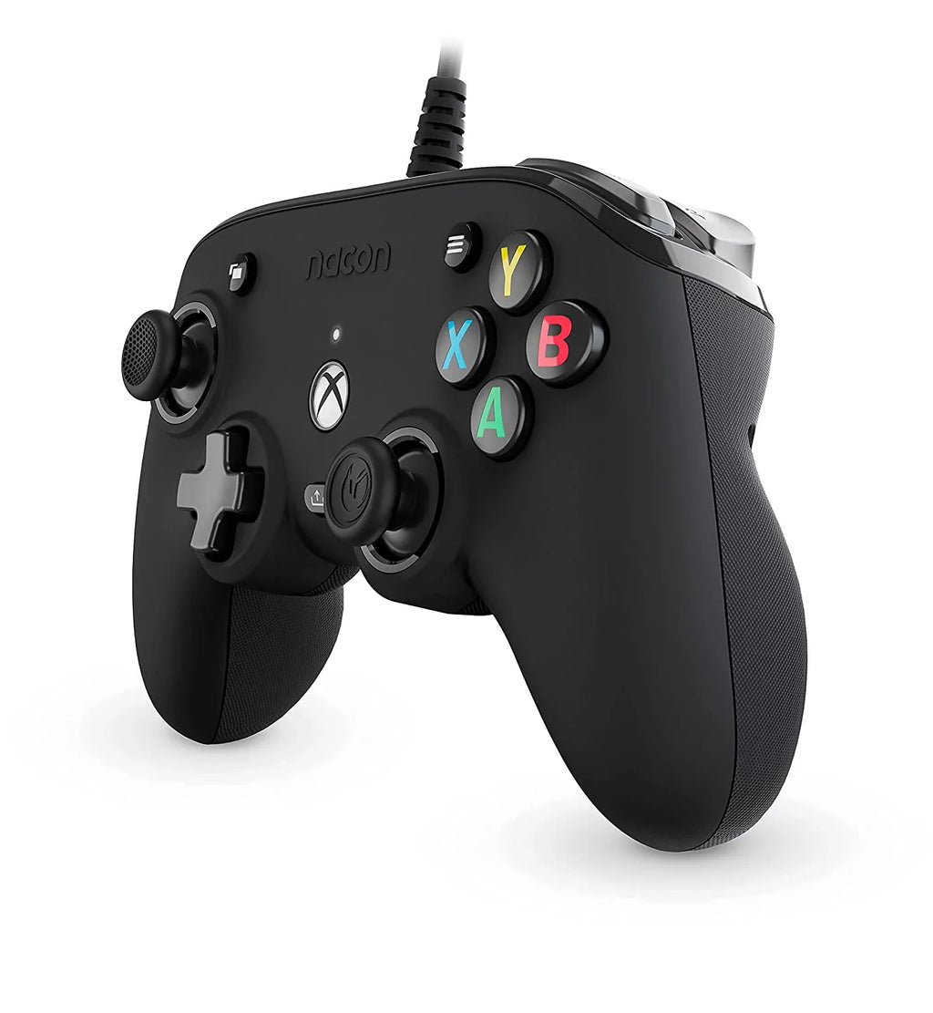 Keypad and S League Black Xbox Wireless Compact Fortnite Controller Series Microsoft Controller, Console with Charge Rocket PRO Cable/Battery