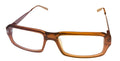 Eyeglass Frame Converse Brown Digital Soft Rectangle Ophthalmic Mens Plastic