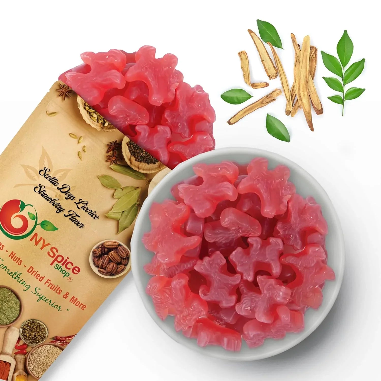 '- Candy Lovers 8 Red Ounce Licorice Strawberry Red Old - - Dogs Licorice Liquorice - Bulk Candy Scottie Candy Sweet Australian Candy Licorice For - Licorice Fashioned