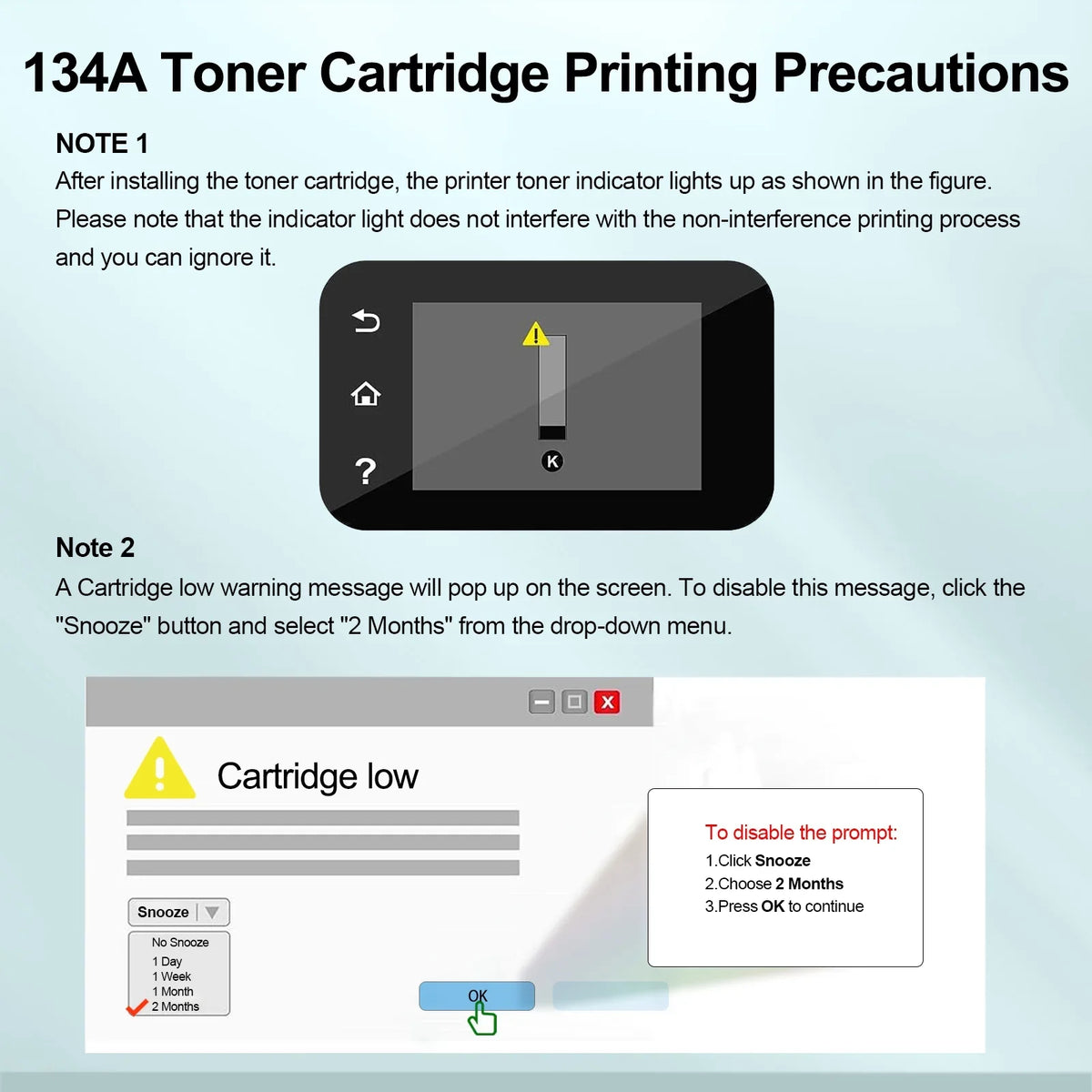 (No with Chip) Cartridge 134A Replacement M234dw Printer Black Compatible MFP for M234sdw Toner HP HP W1340A 8 M209dw M234sdn Laserjet GREENCYCLE