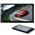Double Audio 7-inch Multimedia Player Polarlander USB Car MP5/4/3 Screen Car SD with radio Touch Mirror Stereo AUX HD Car Bluetooth Din Link Function FM