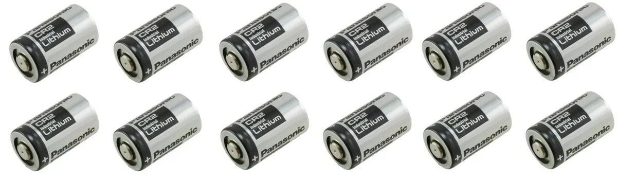 Battery 12 Lithium - CR2 30% + 3.0V Photo Panasonic Pack Off!