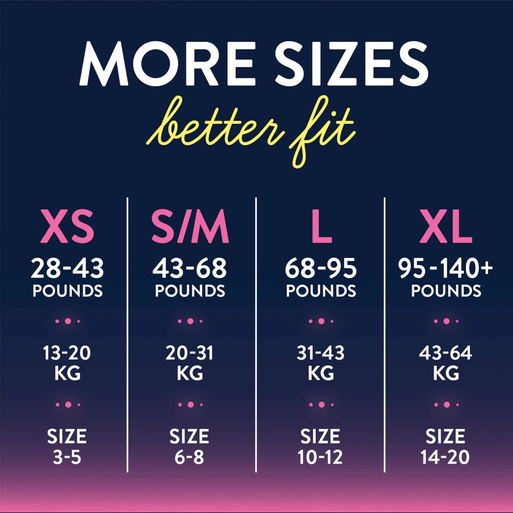Girls, for Bedwetting (Select 28 Nighttime XL, Underwear Goodnites Ct Options) for More