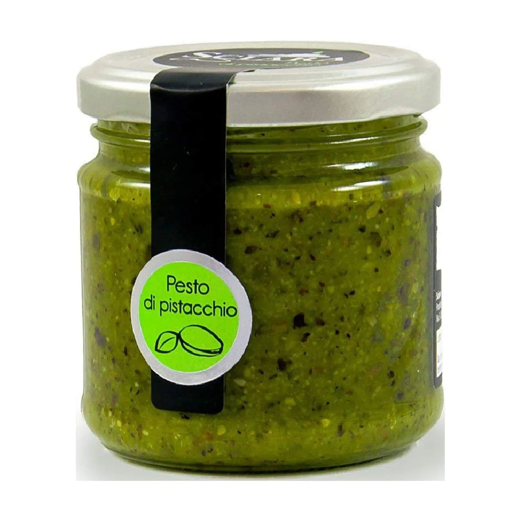 190G From (6.7 Pistachio Jar Glass Sicilian Italy Pesto 2) Oz) Bronte, Pistachio (Pack Of