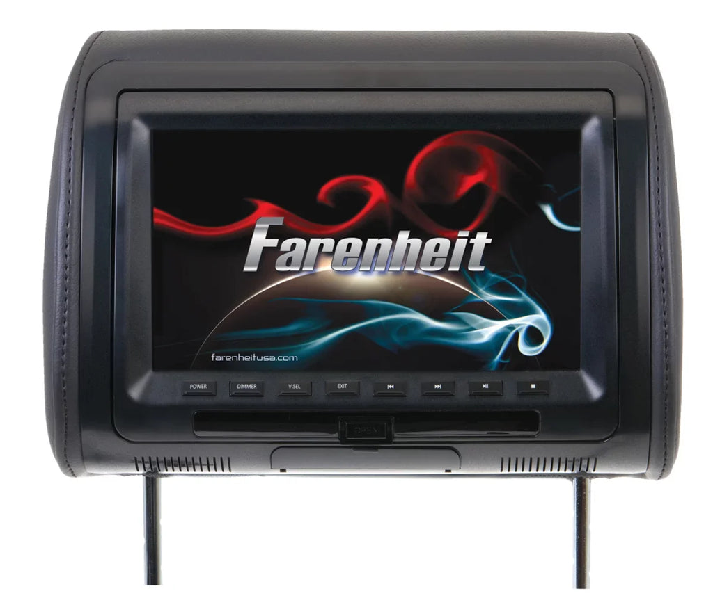 Farenheit Car DVD Player, LCD, 9" HRD-91CC 16:9
