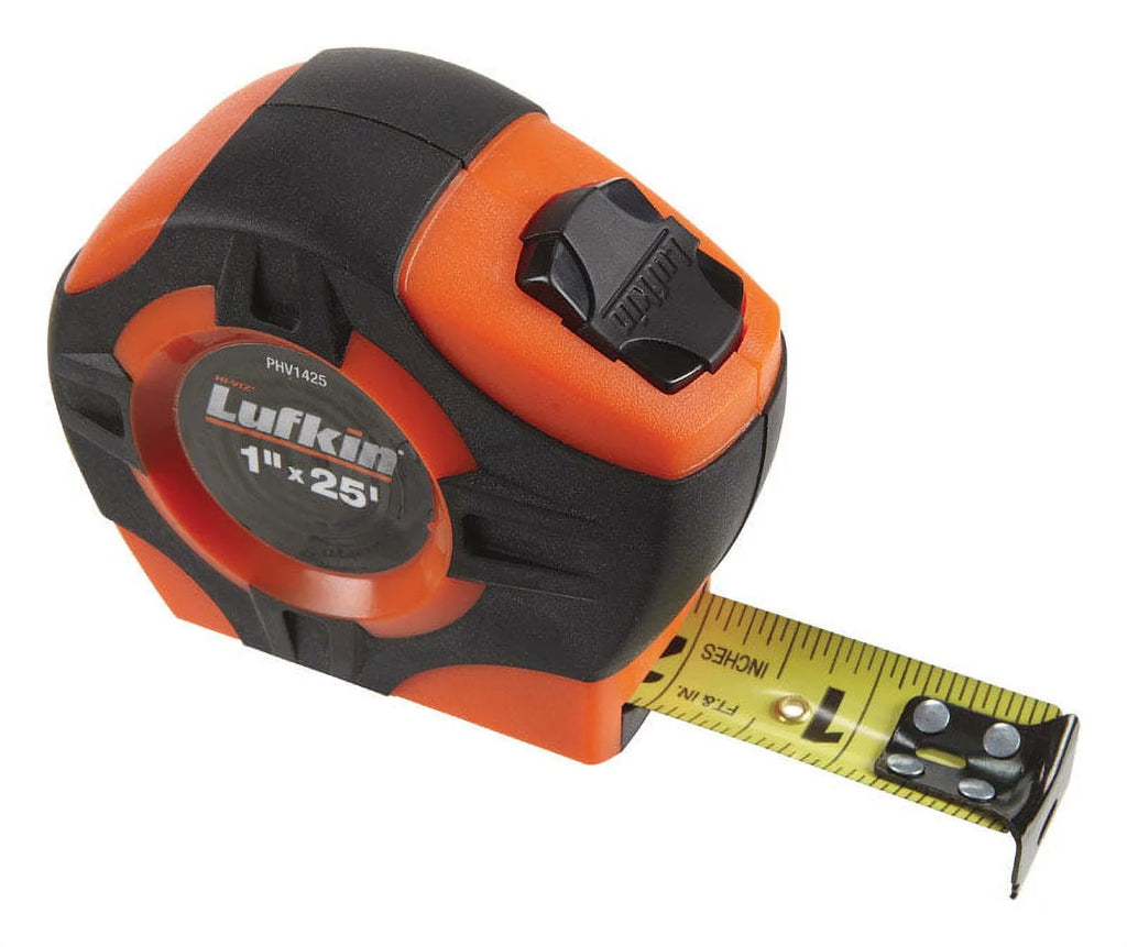 by Hi-Viz Power Tape, 1-Inch Lufkin 25-Feet, PHV1425 Orange Return