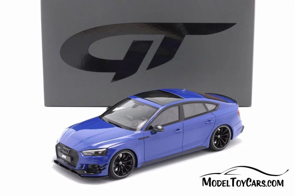 '- Car 2019 Hardtop, Audi Blue - GT Toy Resin GT273 1/18 Spirit Sportback TT scale Model RS-5 ABT