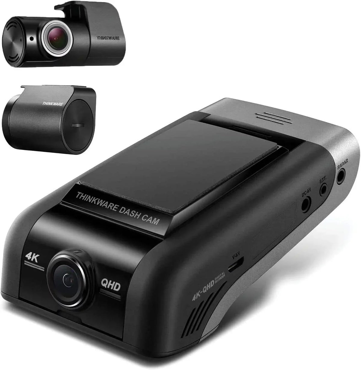 THINKWARE Module Flagship Radar U1000 Parking Night Accessory Rear, 2K Dual Hotspot UHD with Mode Front Wi-Fi Vision Dash QHD Cloud Super Channel 4K GPS Cam