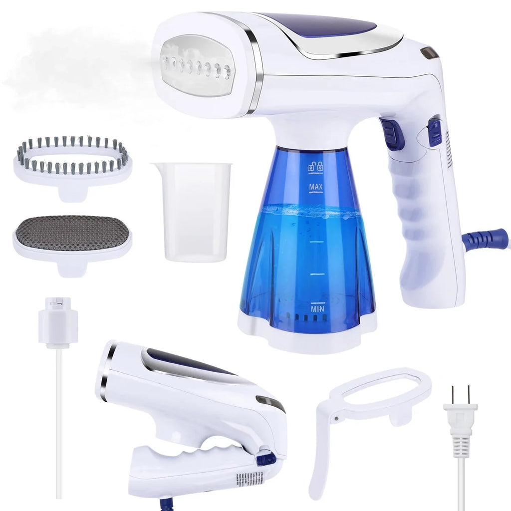 Heat Clothes Fabric Steamer and for Curtains Toys Wrinkles Steamer Portable Steamer, Handheld for Garment 30s Clothes, Travel up Remover, Clothes, Steamer