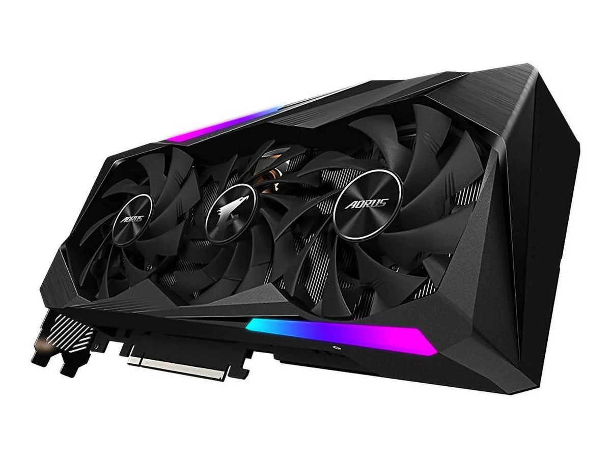 card 3 - 1.1) GF Graphics - x16 RTX GDDR6 3070 AORUS x Gigabyte 4.0 - HDMI DisplayPort, 3070 GB GeForce - (rev. 8 PCIe - 3 8G x MASTER RTX