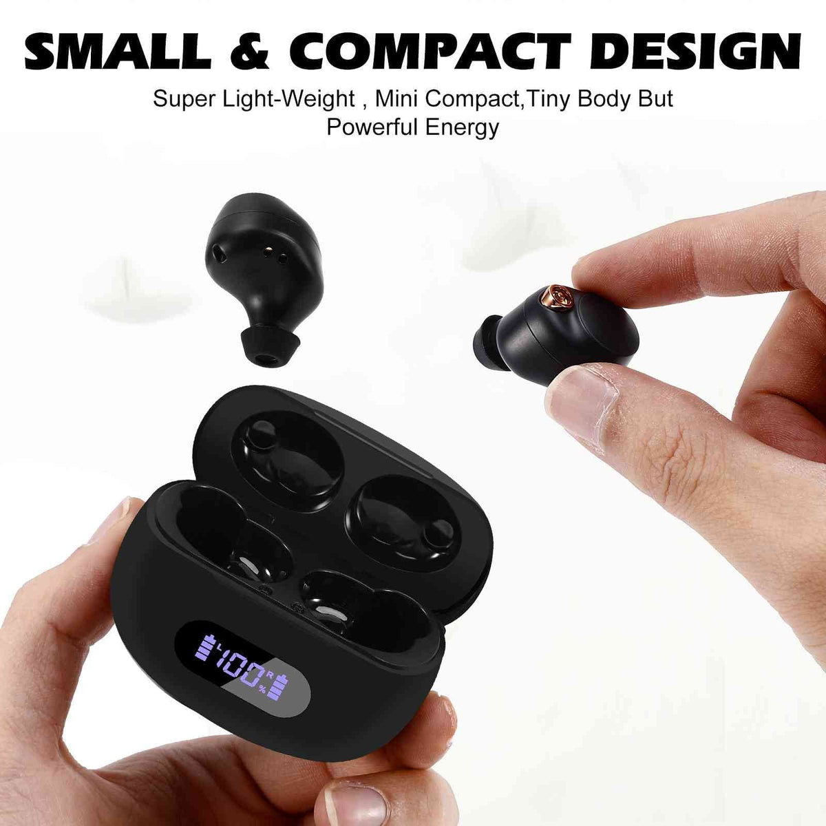 Case, 5.2 Dual Compatible Boost Bass M7 Tab Bluetooth True Connection, Wireless with Bluetooth Gen) Water (3rd Lenovo Resistance, + IPX5 Connect, UrbanX Charging Balanced, Black, Earbuds