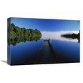 '- - Mapourika South Into Zealand Island Wood Print New Art Out Reisinger Dock - Global Andy Reaching Lake Gallery