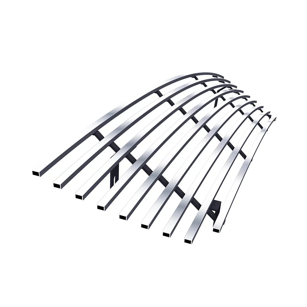 Horizontal Upper Billet Premium Steel Main Compatible Silver Grille Stainless Grand APS with Vitara 2006-2012 N19-C63158I 8x6 Suzuki