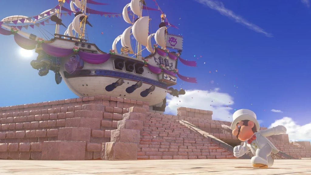 Odyssey Caddy and Game Mario Game