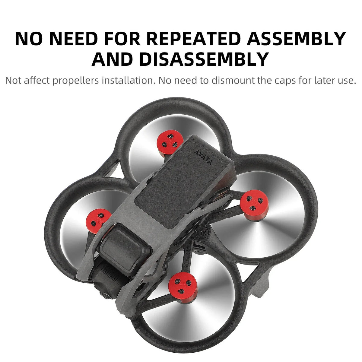 Motor Avata 4Pcs Aluminum Protective DJI Protection Accessories Cover Drone for