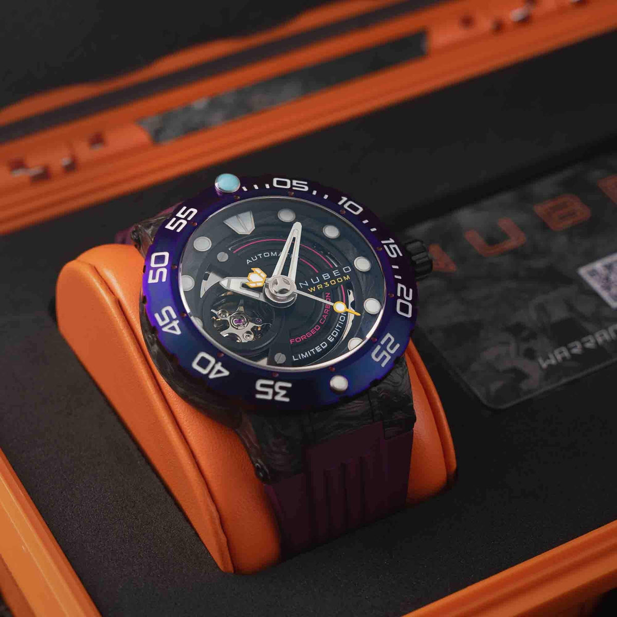 Opportunity Automatic Limited Fiber Edition Nubeo Forged Carbon Purple