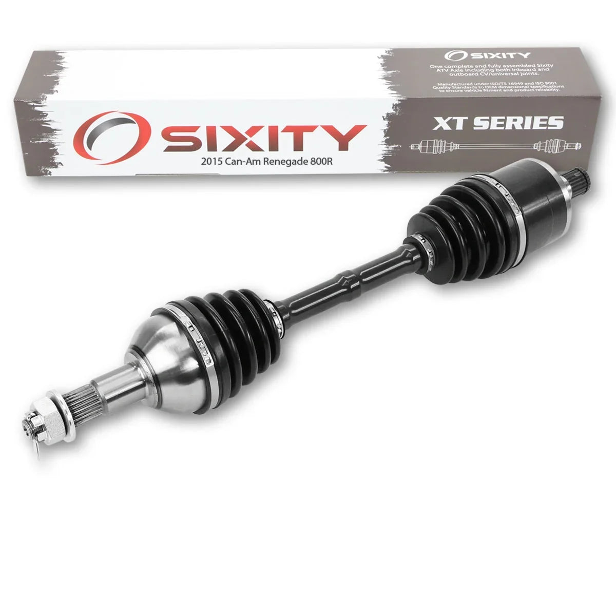 '- compatible 4X4 800R Axle Rear with Renegade XT 2015 Left Sixity Can-Am EFI