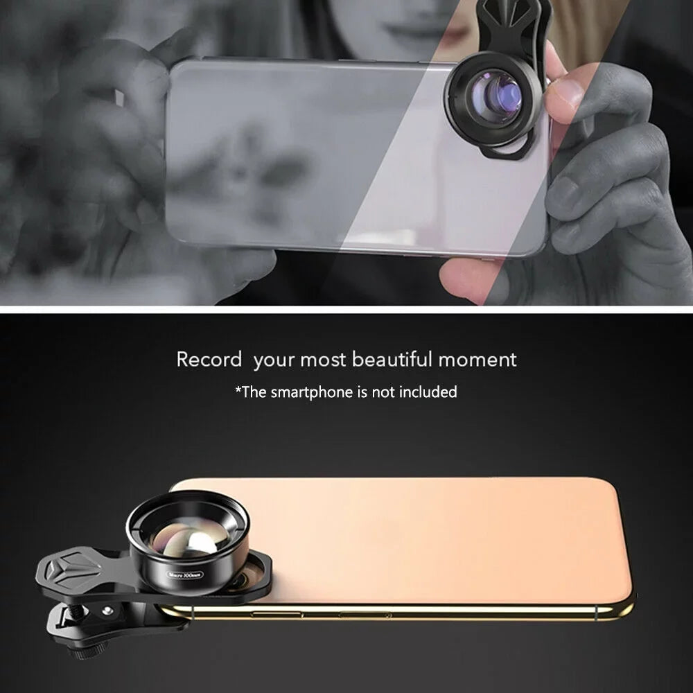 Coated Macro Multi-Layer Lens Shooting Aluminum Camera 40MM-70MM 4K Alloy HD External Accessory Optical Clip Distance Detachable Cellphone Lens