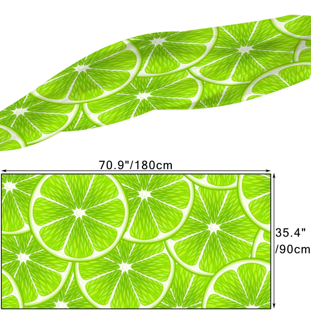 Sunscreen Large Neck Scarf for Wraps Long Hair Wraps Shawls Slices Headscarf FREEAMG Lime Packed Oblong Silk Women Gift