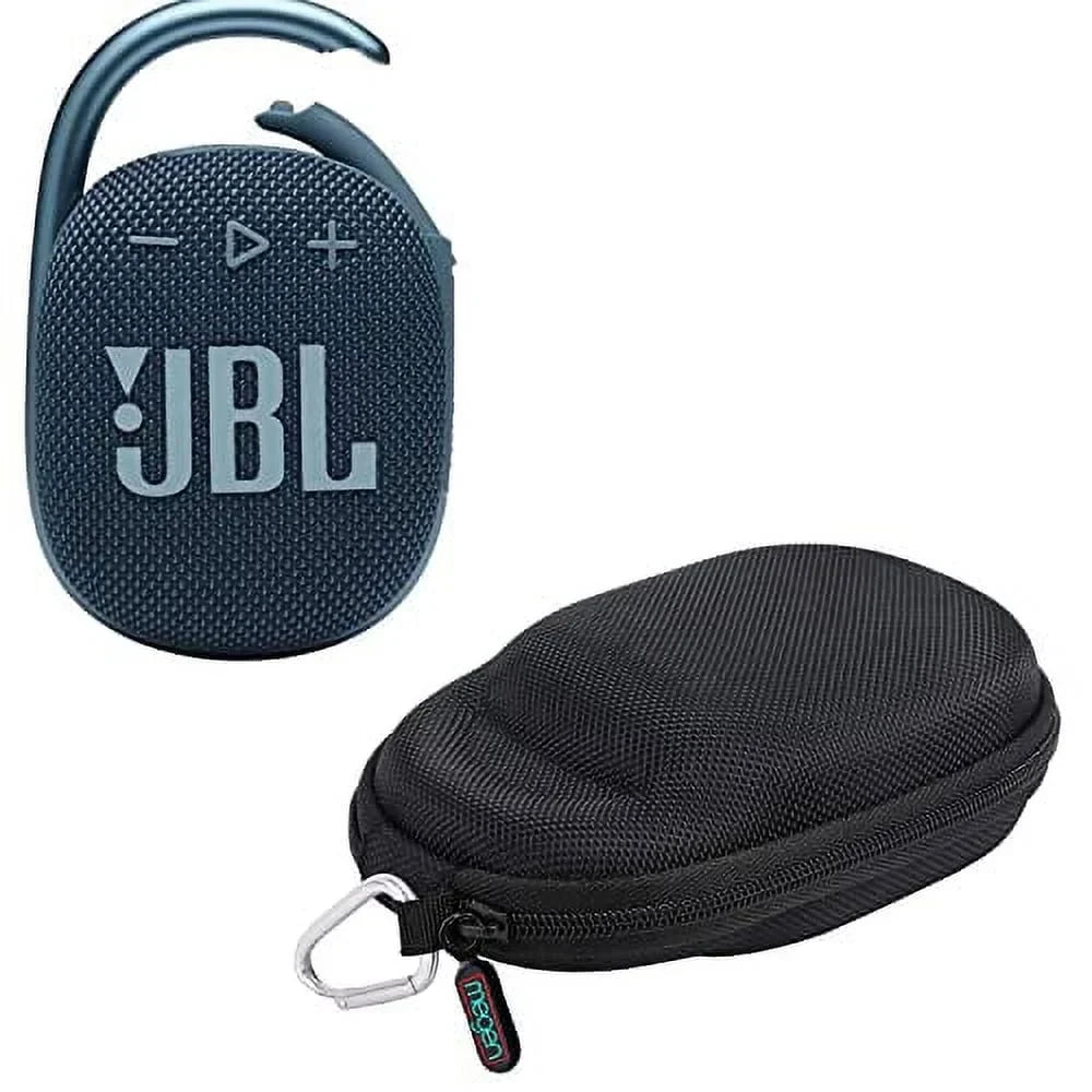 Megen JBL Speaker 4 Protective Case Portable Bluetooth Waterproof Hardshell Bundle Clip with