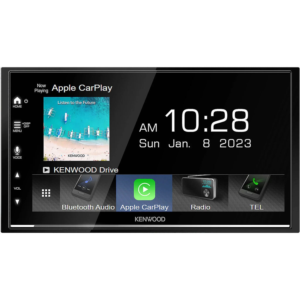 Plate Receiver Camera CMOS-320LP with License Multi-Angle Rear Digital Kenwood Multimedia Mounting DMX7709S View with