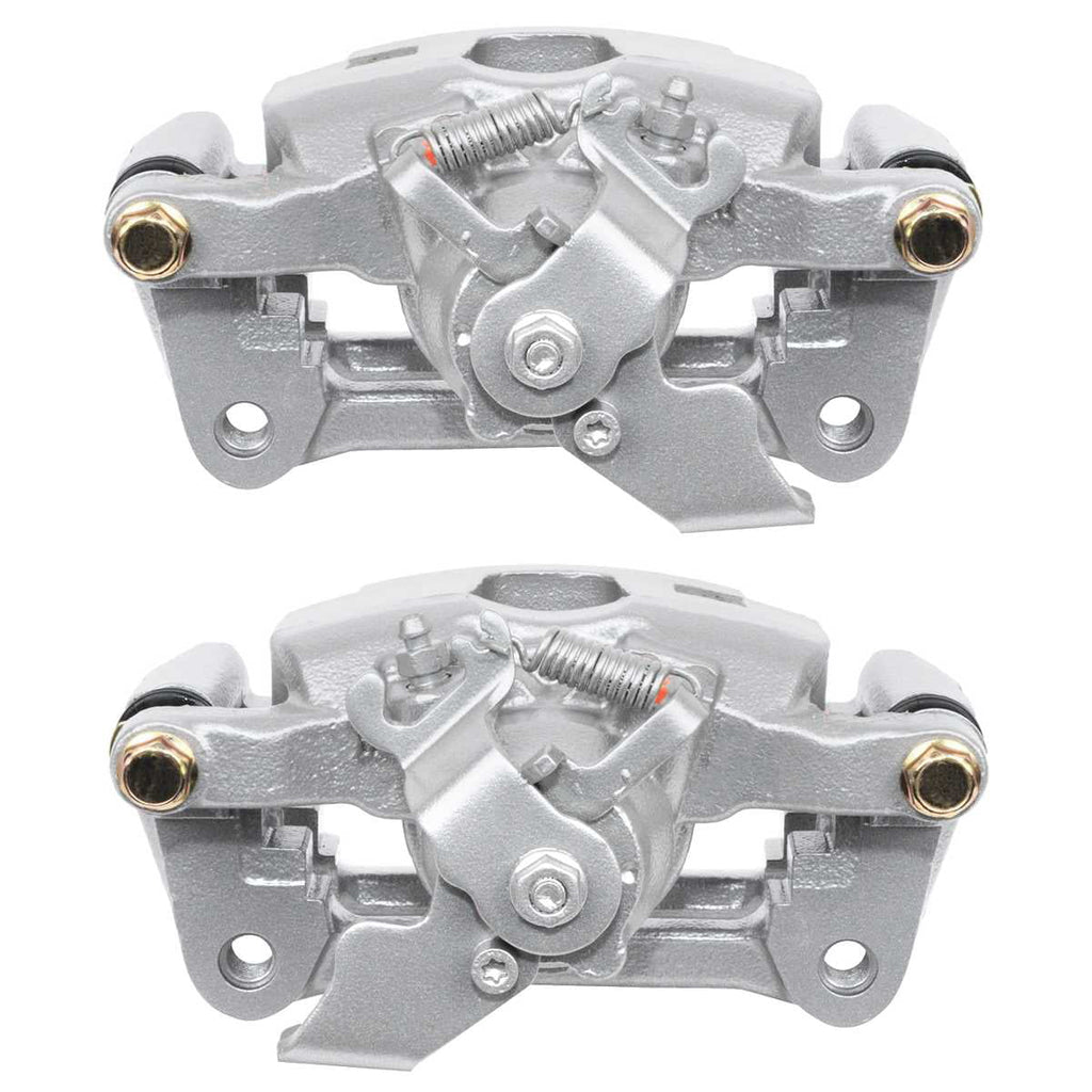 Driver C/V Ram Dodge for Rear Bracket New Set 2 with Calipers Replacement and Assembly & 2013-2015 AutoShack Caravan 2012-2016 Grand Passenger Chrysler of 2012-2017 Side Country Routan Brake VW Town