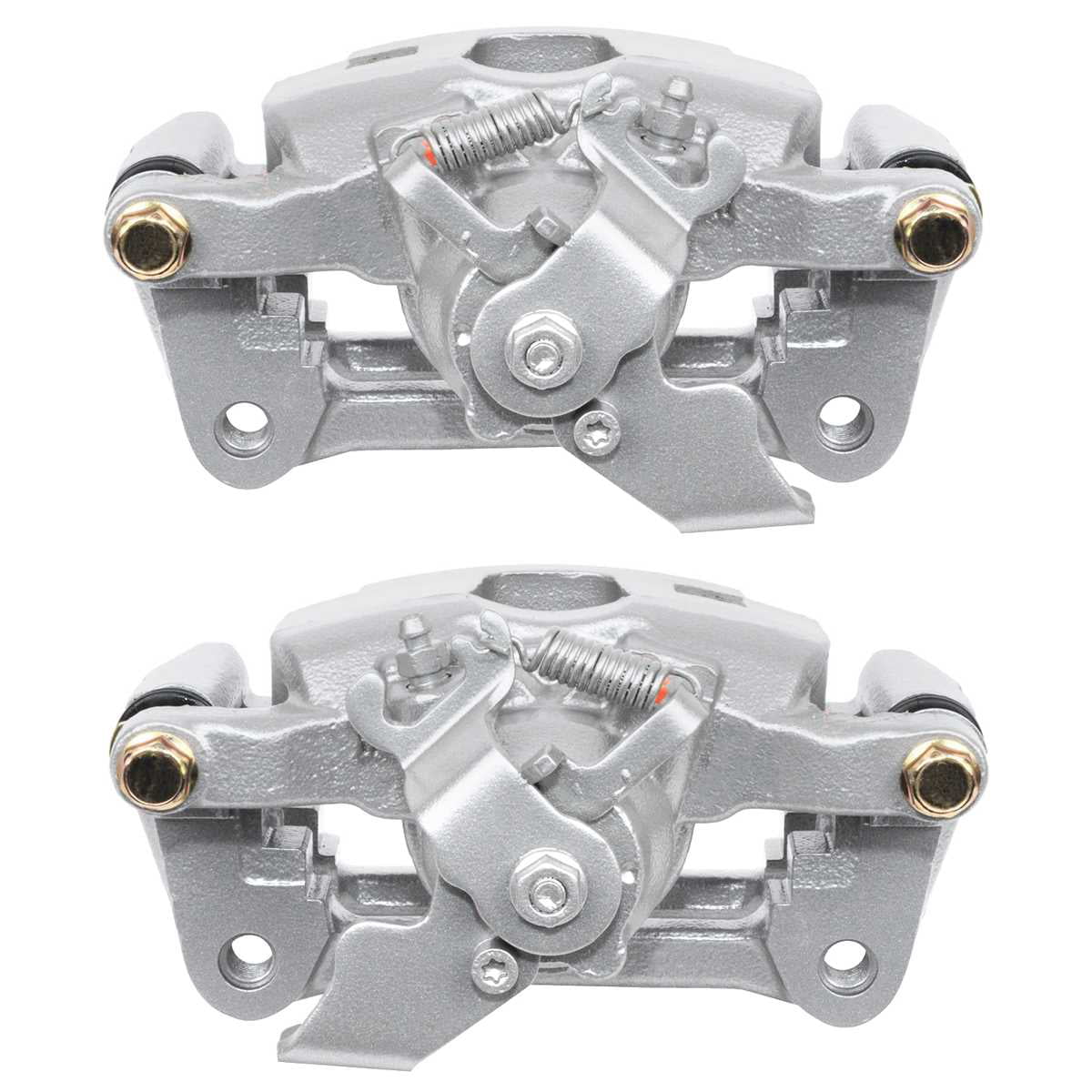 Driver C/V Ram Dodge for Rear Bracket New Set 2 with Calipers Replacement and Assembly & 2013-2015 AutoShack Caravan 2012-2016 Grand Passenger Chrysler of 2012-2017 Side Country Routan Brake VW Town