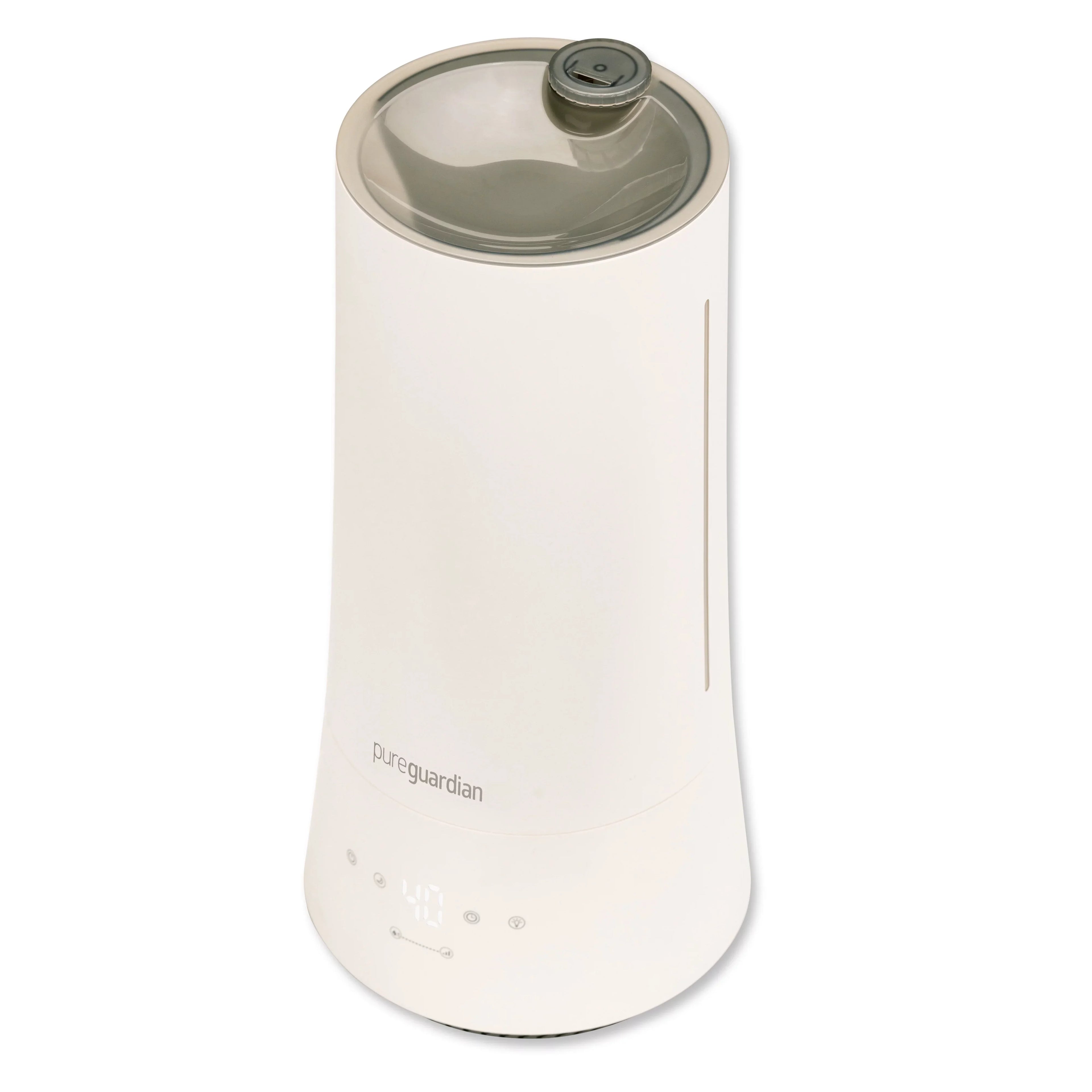 Mist 1.6 with 90-Hour 420 Sq. H997W Cool ft. Ultrasonic Humidifier Gallon PureGuardian Humidistat,
