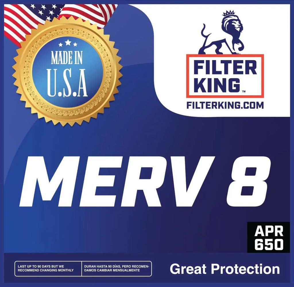 Furnace | A/C Actual 38x13.5x1a 8 Pleated Filter 4-PACK Filters Air | Size: 38 .75" | Filter 13.5 King USA | x IN MERV MADE HVAC x