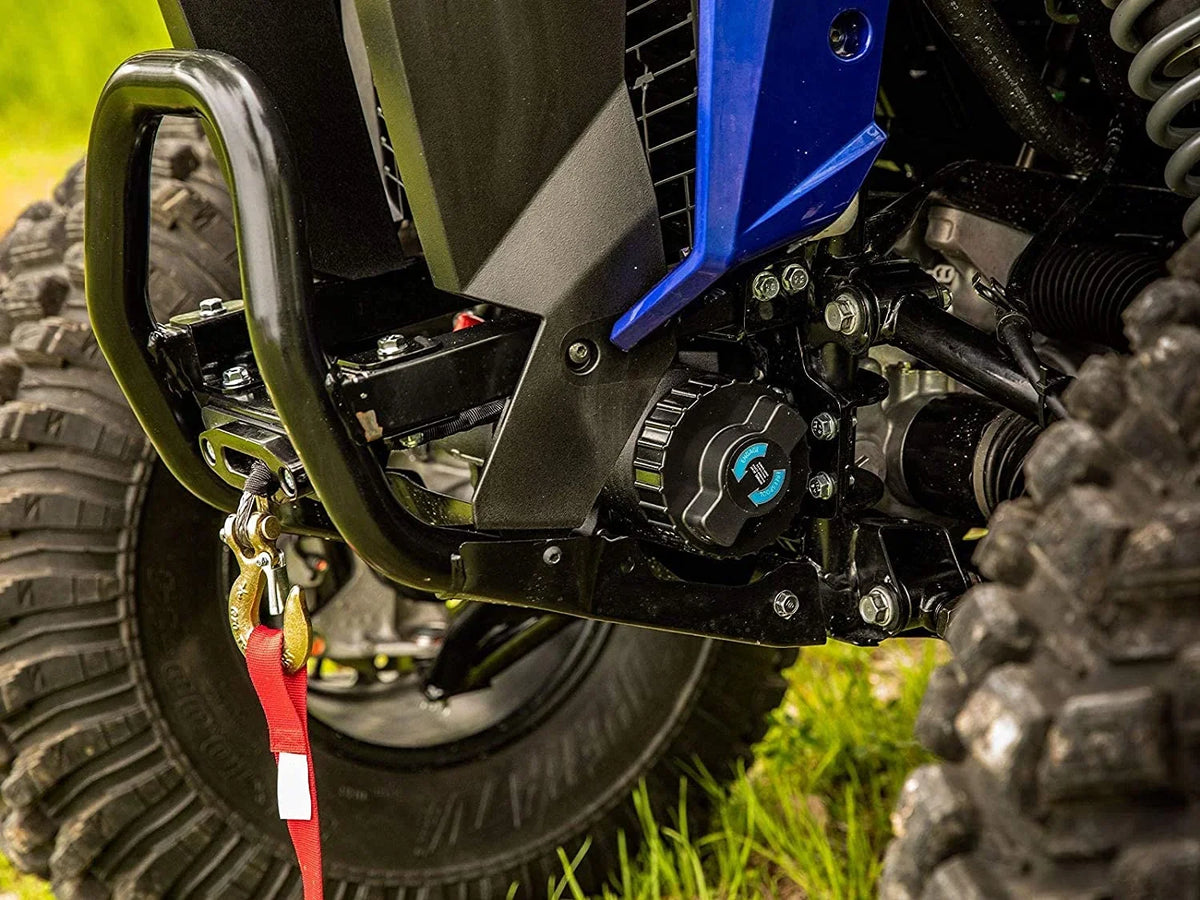 Winch Heavy Install! Ops SuperATV Kit 2020+ for Winch Ready Black Honda Duty 2019+ 3500 1000X 1000R Mounting Complete lb 1000X-4 Talon / with Talon Plate Included lb. Winch for 3500